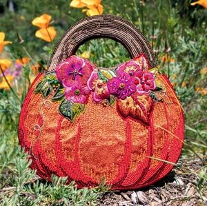 Mary frances harvest pumpkin bag